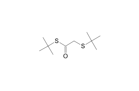 tert-BUTYLSULFANYLTHIOACETIC ACID, S-tert-BUTYL ESTER