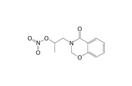 nitric acid [2-(4-keto-2H-1,3-benzoxazin-3-yl)-1-methyl-ethyl] ester
