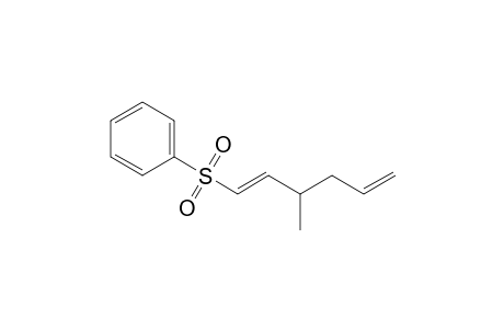 [(1E)-3-methylhexa-1,5-dienyl]sulfonylbenzene