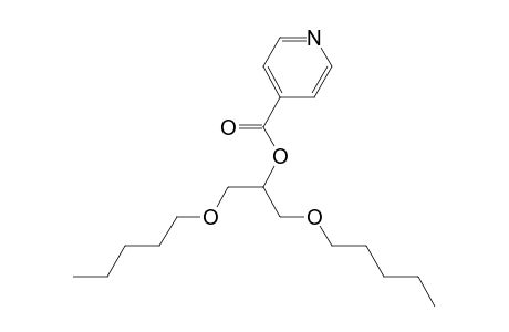 1,3-bis(Pentyloxy)propan-2-yl pyridine-4-carboxylate