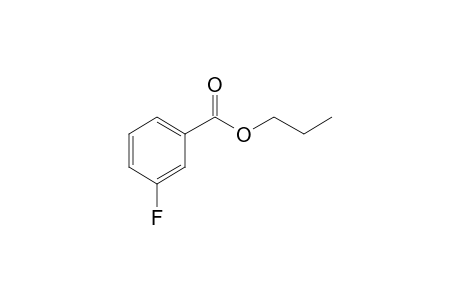 3-Fluorobenzoic acid, propyl ester