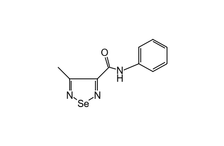4-methyl-1,2,5-selenadiazole-3-carboxanilide
