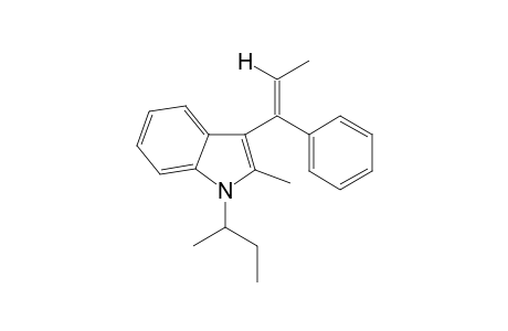 1-(2-Butyl)-2-methyl-3-(1-phenyl-1-propen-1-yl)-1H-indole II