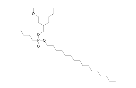 Butylphosphonic acid, 2-(2-methoxyethyl)hexyl hexadecyl ester