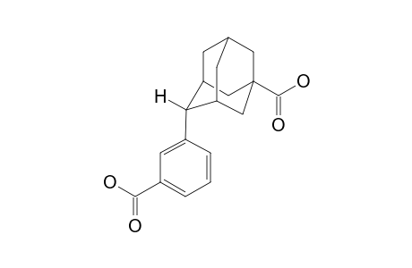 4-(3-Carboxyphenyl)-1-adamantanecarboxylic acid