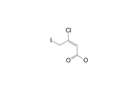 (E)-3-Chloro-4-iodobut-2-enoic acid