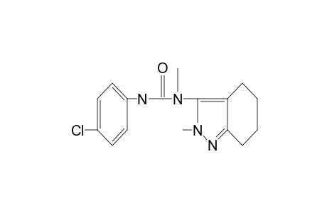 3-(p-chlorophenyl)-1-methyl-1-(2-methyl-4,5,6,7-tetrahydro-2H-indazol-3-yl)urea