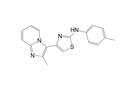 2-thiazolamine, 4-(2-methylimidazo[1,2-a]pyridin-3-yl)-N-(4-methylphenyl)-