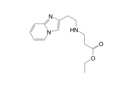 2-(2-ETHOXYCARBONYL-ETHYL)-AMINOETHYL-IMIDAZO-[1,2-A]-PYRIDINE
