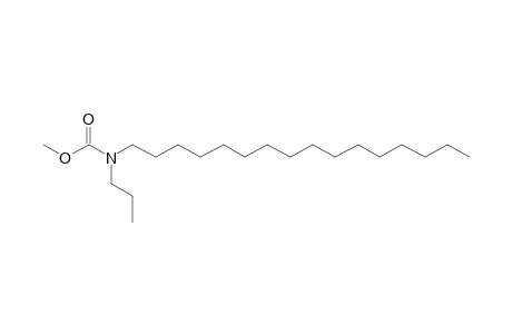 Carbonic acid, monoamide, N-propyl-N-hexadecyl-, methyl ester