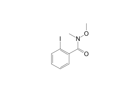 2-Iodo-N-methoxy-N-methylbenzamide