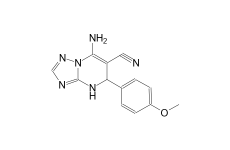 [1,2,4]triazolo[1,5-a]pyrimidine-6-carbonitrile, 7-amino-4,5-dihydro-5-(4-methoxyphenyl)-