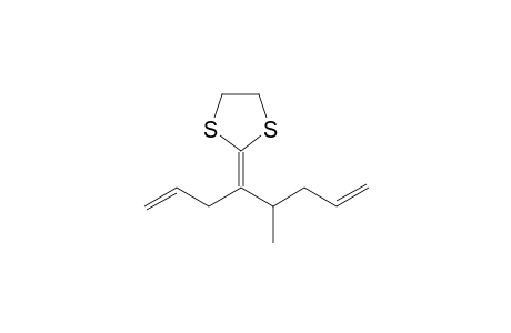 2-(1-allyl-2-methyl-pent-4-enylidene)-1,3-dithiolane