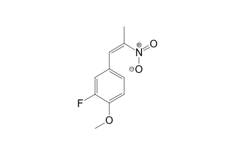 1-(3-Fluoro-4-methoxyphenyl)-2-nitroprop-1-ene