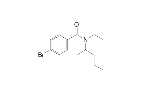 Benzamide, 4-bromo-N-(2-pentyl)-N-ethyl-