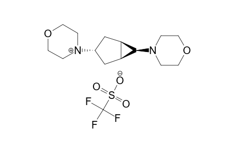 4-[1-alpha,3-alpha,5-alpha,6-beta)-6-MORPHOLINO-BICYCLO-[3.1.0]-HEXAN-3-YL]-MORPHOLONIUM-TRIFLUORO-METHANE-SULFONATE