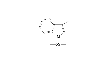 3-Methyl-1H-indole TMS