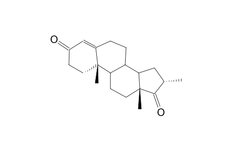 16B-METHYL-3,17-DIOXO-4,5-DEHYDROSTEROIDE