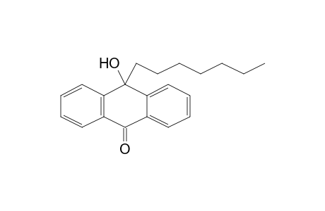 10-Heptyl-10-hydroxy-9(10H)-anthracenone