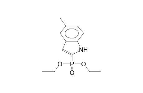 O,O-DIETHYL(5-METHYLINDOL-2-YL)PHOSPHONATE