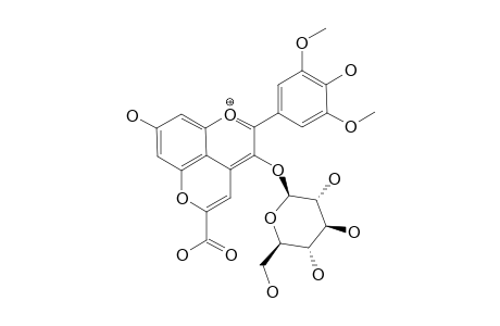 MALVIDIN-3-O-BETA-D-GLUCOPYRANOSYL-PYRUVIC-ACID-ADDUCT