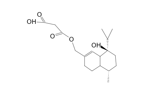 4-MUUROLEN-7,15-DIOL-15-MALONATE ESTER ; PERNETYL MALONATE