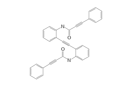 N,N'-[(ethynediyl)dibenzene-2,1-diyl]-bis(3'-phenylprop-2'-ynamide)