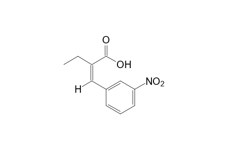 cis-alpha-ETHYL-m-NITROCINNAMIC ACID