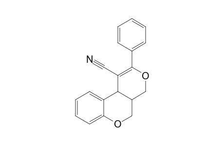 4a,10b-Dihydro-2-phenyl-4H,5H-pyrano[3,4-c]-[1]benzopyran-1-carbonitrile