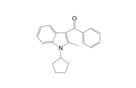 3-Benzoyl-1-cyclopentyl-2-methylindole