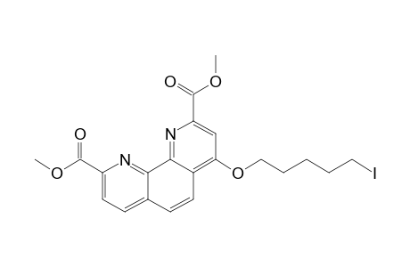 4-(5-iodopentoxy)-1,10-phenanthroline-2,9-dicarboxylic acid dimethyl ester