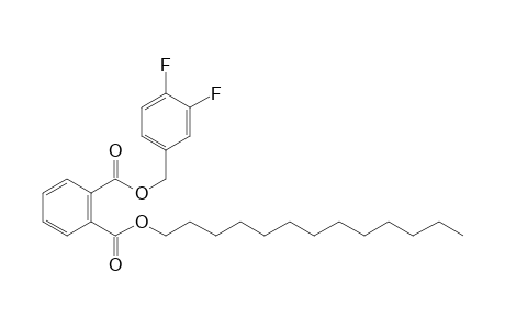 Phthalic acid, 3,4-difluorobenzyl tridecyl ester