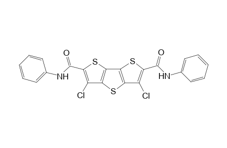 3,5-dichloro-dithieno[3,2-b:2',3'-d]thiophene-2,6-dicarboxylic acid dianilide