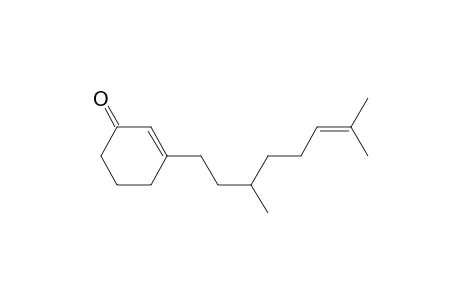 3-(3,7-Dimethyloct-6-enyl)-1-cyclohex-2-enone