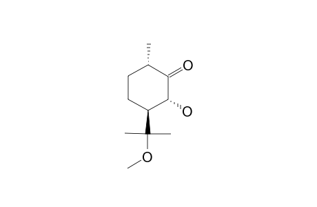 (2-R,3-S,6-S)-2-HYDROXY-6-METHYL-3-(1-METHOXY-1-METHYLETHYL)-CYCLOHEXANONE