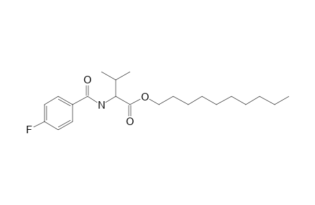 L-Valine, N-(4-fluorobenzoyl)-, decyl ester