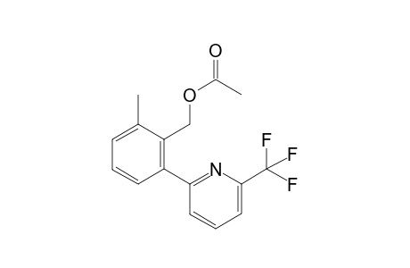 2-Methyl-6-(6-(trifluoromethyl)pyridin-2-yl)benzyl acetate