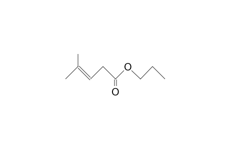 4-Methyl-3-pentenoic acid, propyl ester