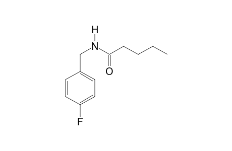 N-(4-fluorobenzyl)pentanamide