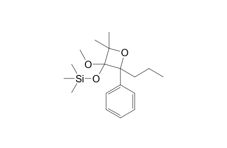 4,4-Dimethyl-3-methoxy-3-trimethylsiloxy-2-propyl-2-phenyloxetane isomer