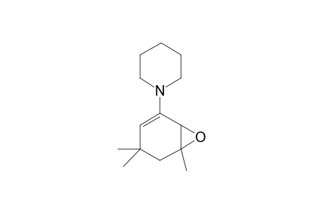 4,4,6-Trimethyl-2-(1-piperidino)-7-oxabicyclo[4.1.0]hept-2-ene