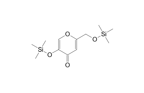 4H-Pyran-4-one, 5-[(trimethylsilyl)oxy]-2-[[(trimethylsilyl)oxy]methyl]-