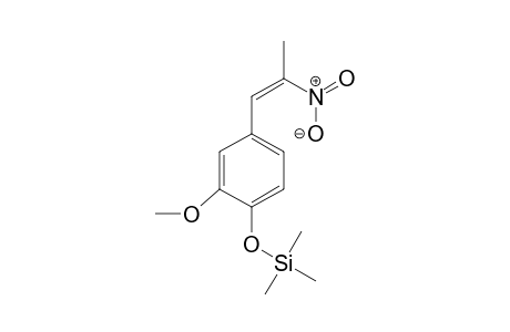 4-Hydroxy-3-methoxy-alpha-methylnitrostyrene TMS