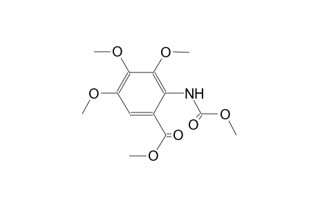 benzoic acid, 3,4,5-trimethoxy-2-[(methoxycarbonyl)amino]-, methylester