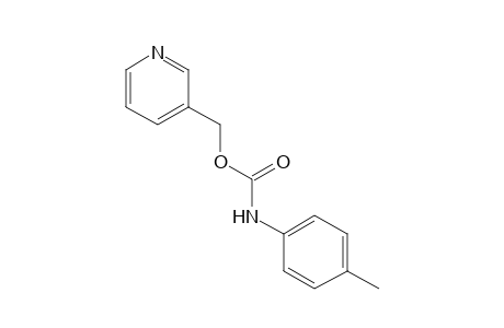 p-Methylcarbanilic acid, 3-pyridylmethyl ester