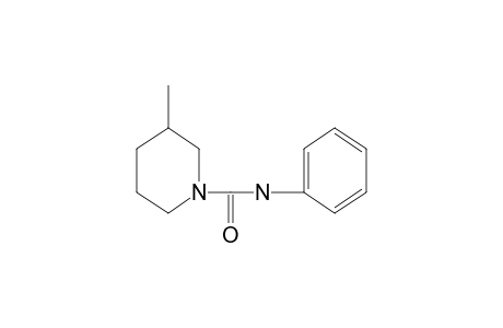 3-methyl-1-piperidinecarboxanilide