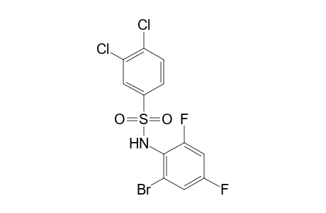 2'-bromo-3,4-dichloro-4',6'-difluorobenzenesulfonanilide