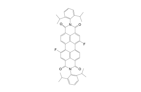 N,N'-DI-(2,6-DIISOPROPYLPHENYL)-1,7-DIFLUOROPERYLENE-3,4:9,10-TETRACARBOXYLIC-ACID-BISIMIDE