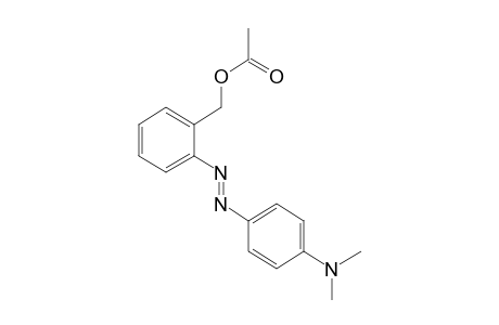 o-{[p-(dimethylamino)phenyl]azo}benzyl alcohol, acetate (ester)