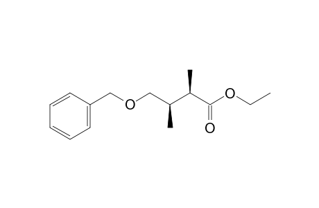 ethyl (2R,3R)-4-benzyloxy-2,3-dimethyl-butanoate